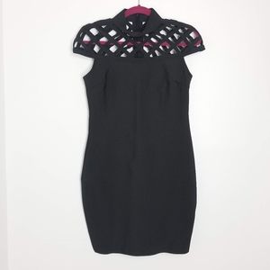 Fashion Nova Black Bandage dress Size XLARGE